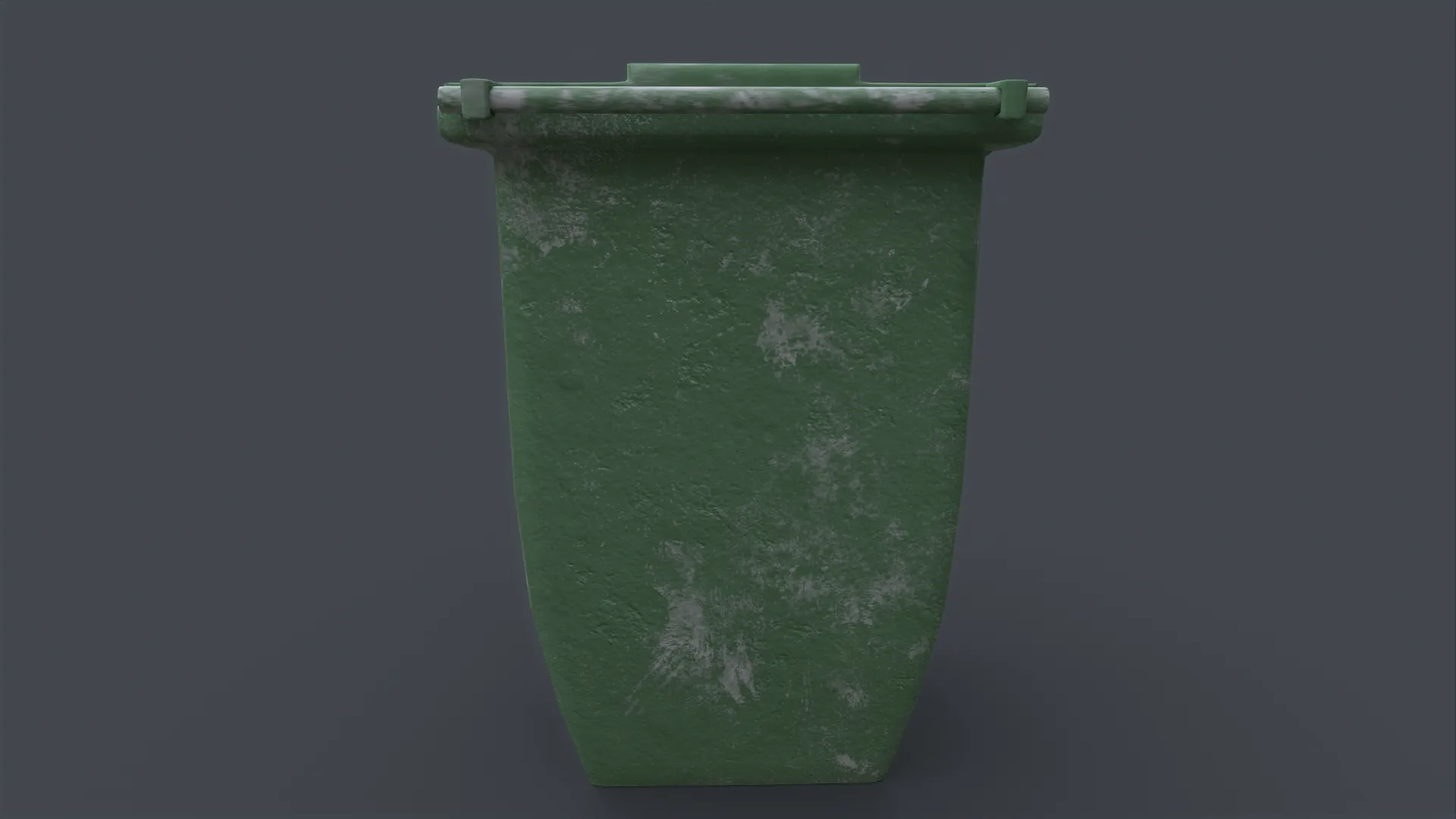 Recycle Trash Can - Game Ready