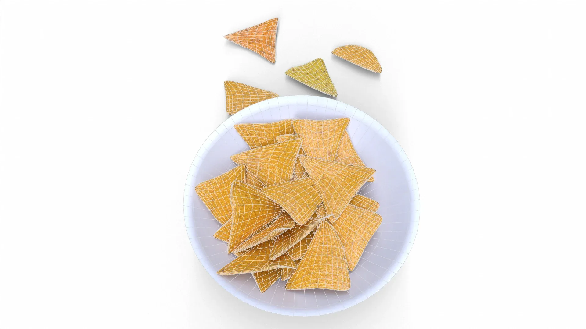 Nacho Chips - Low Poly