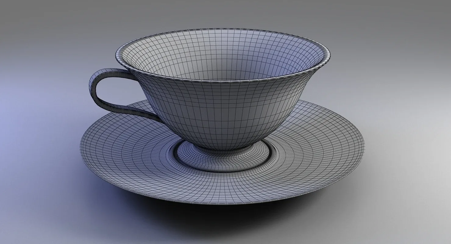 3D Tea-Cup