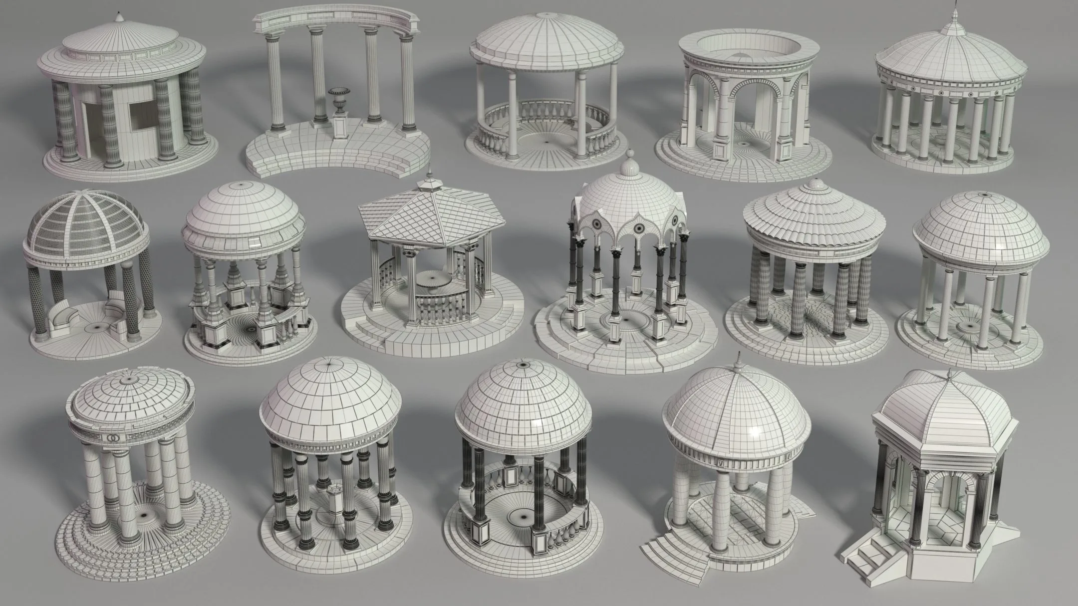 Rotundas - 16 pieces