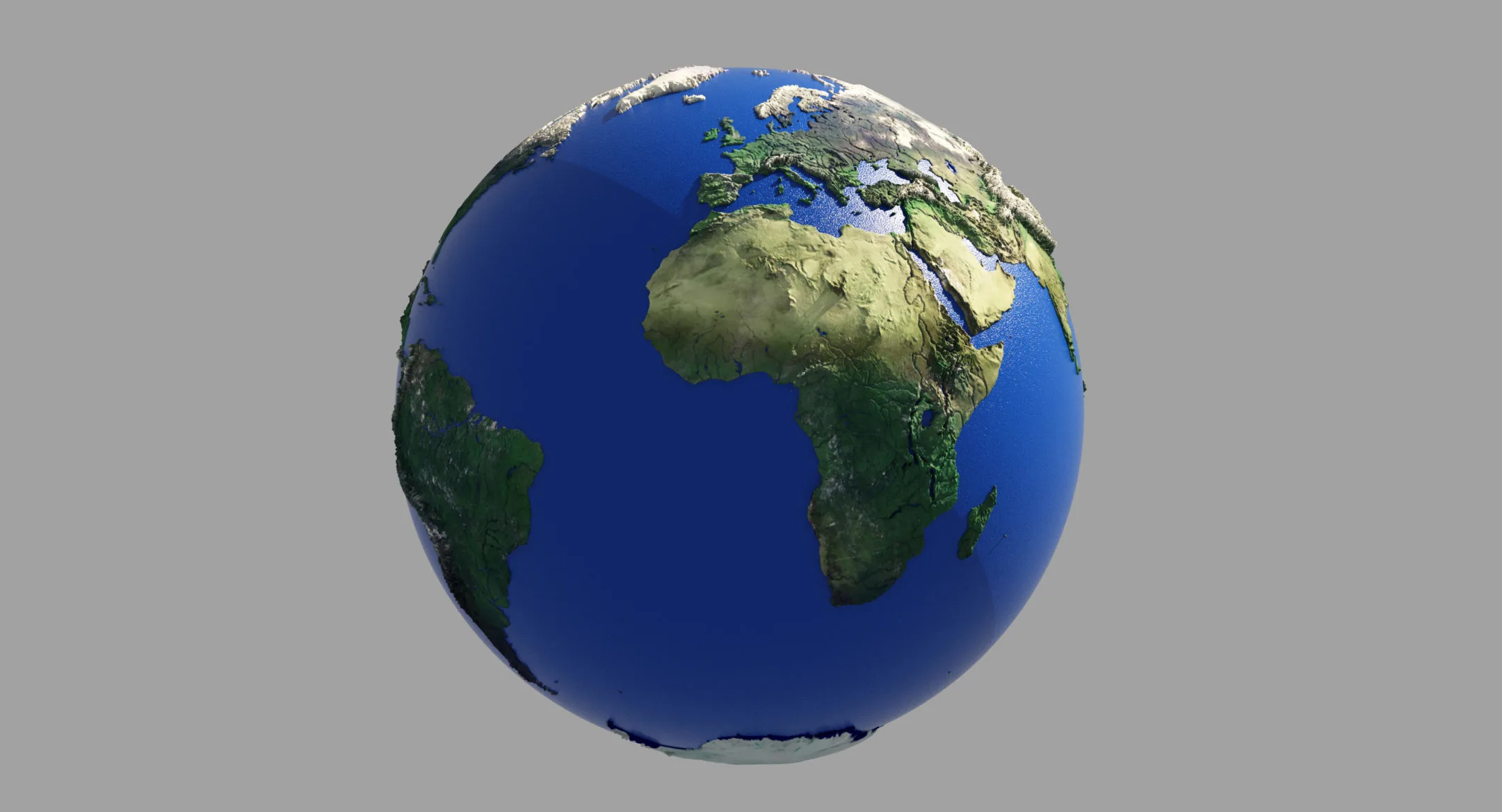 3D model Earth Globe HD