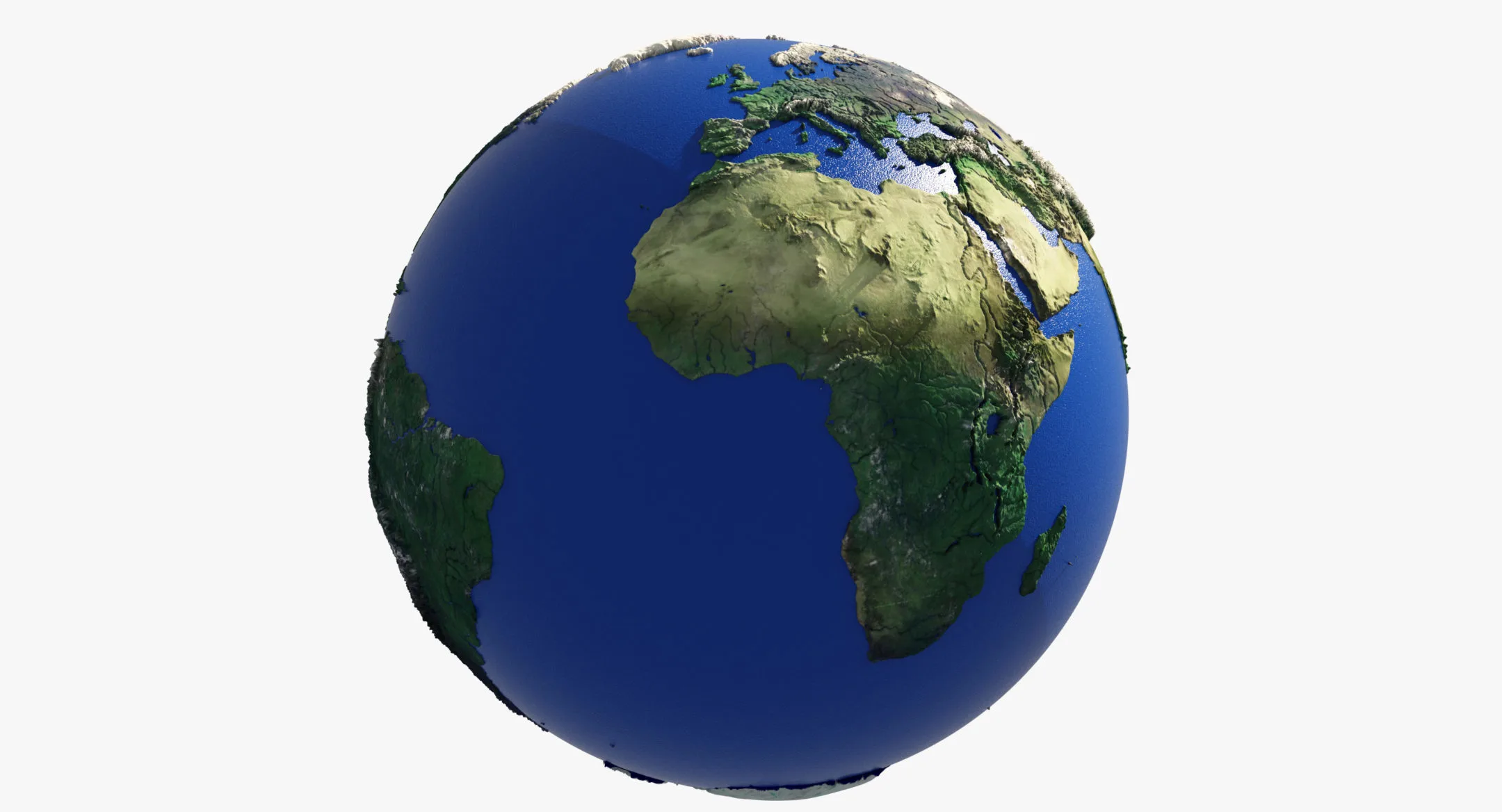 3D model Earth Globe HD