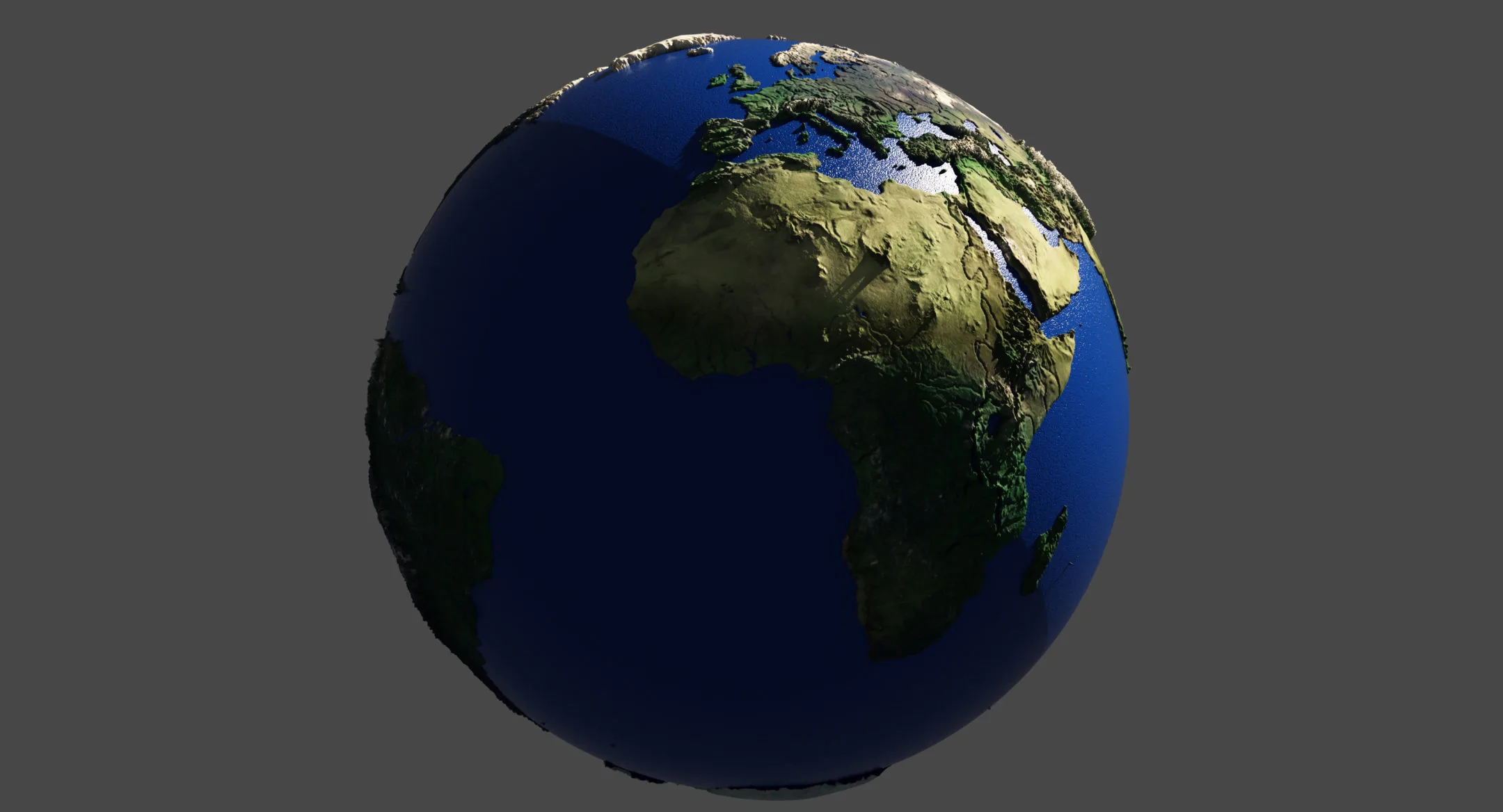 3D model Earth Globe HD