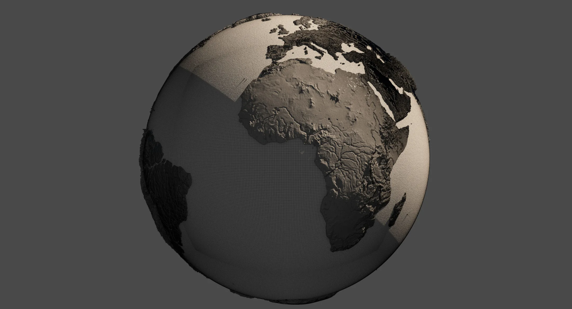 3D model Earth Globe HD