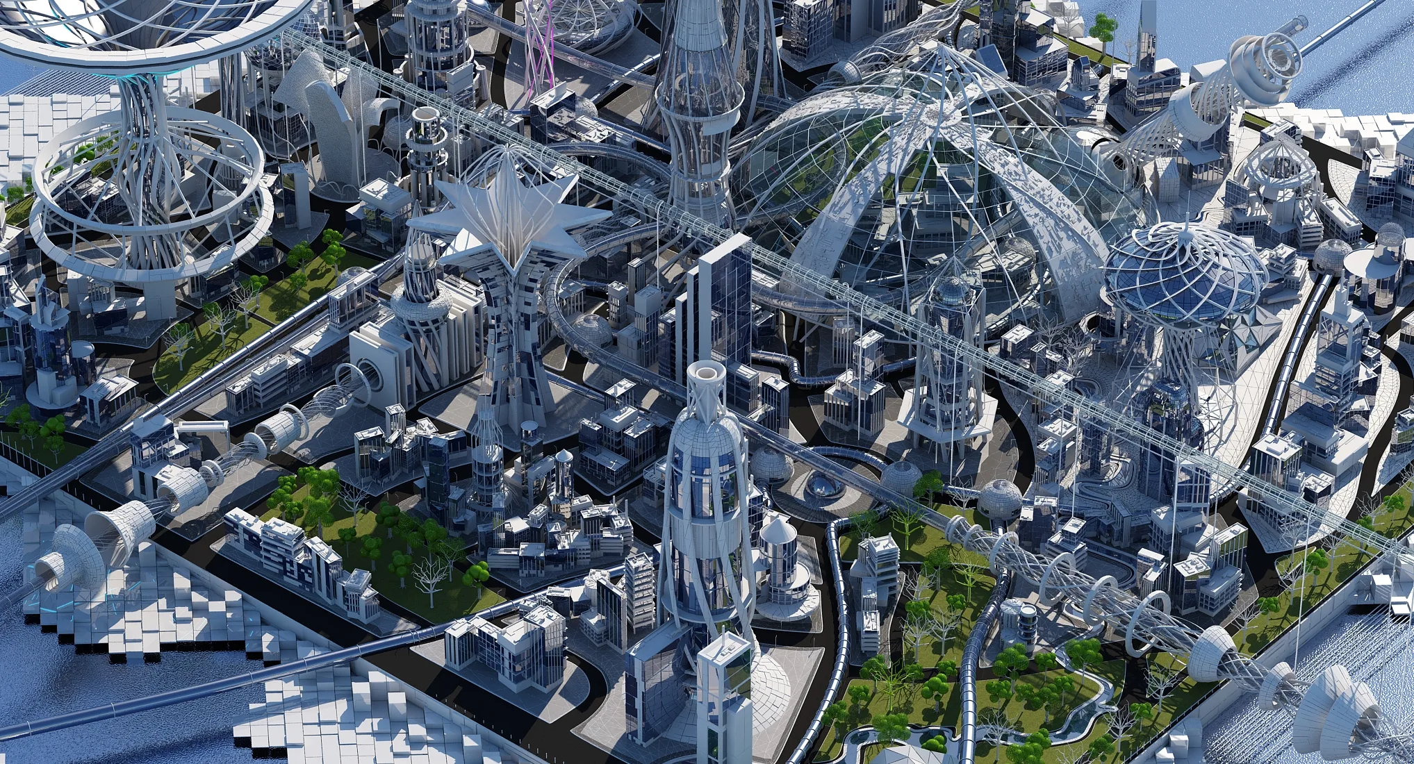 Future City HD 2018 3D model