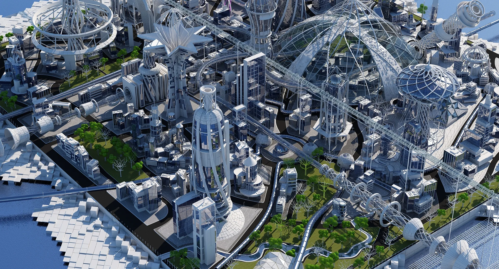 Future City HD 2018 3D model