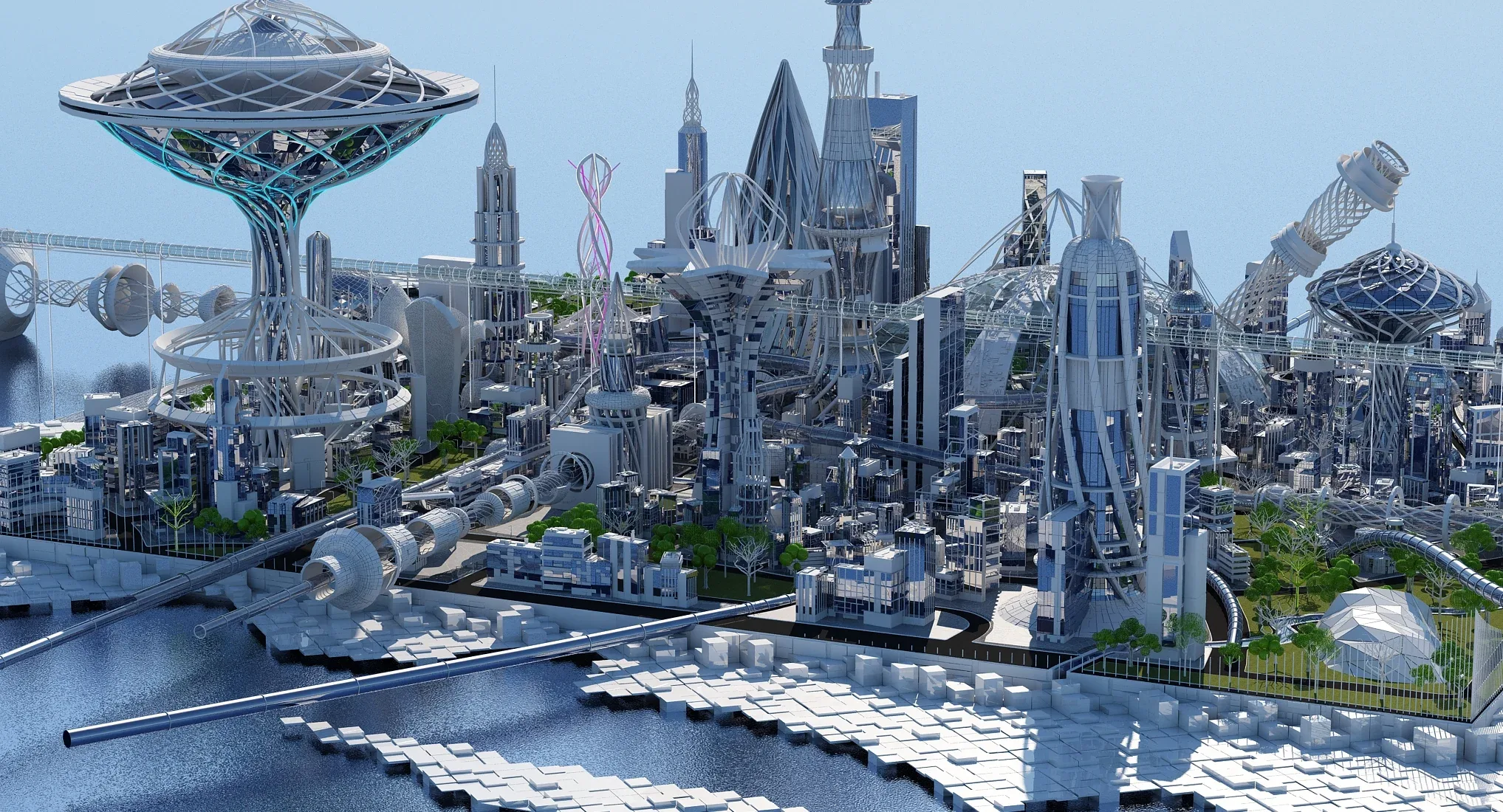 Future City HD 2018 3D model