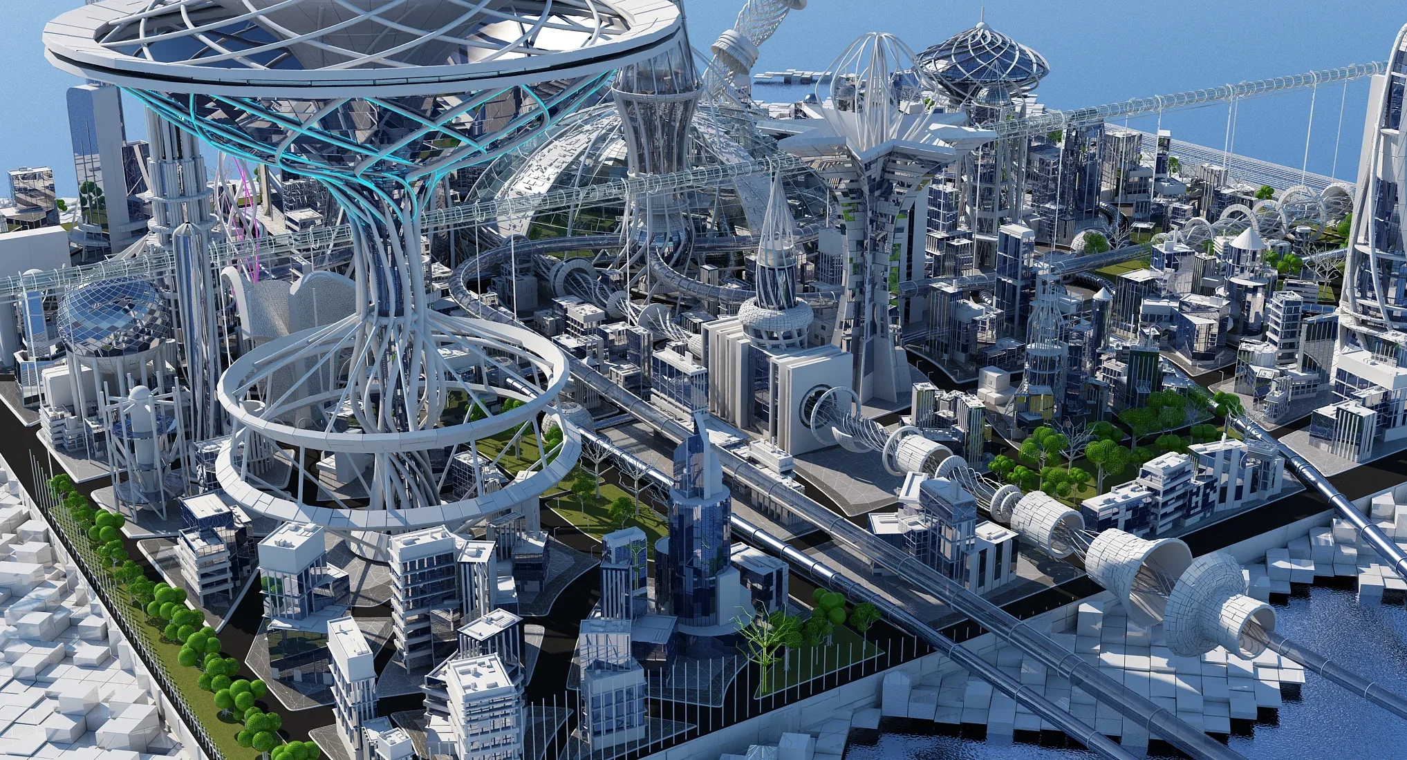 Future City HD 2018 3D model