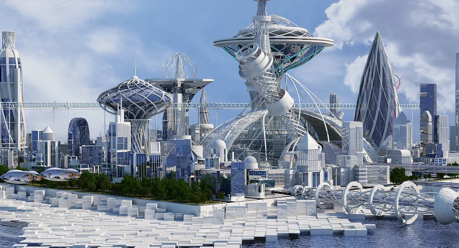 Future City 2018 V 2 3D model