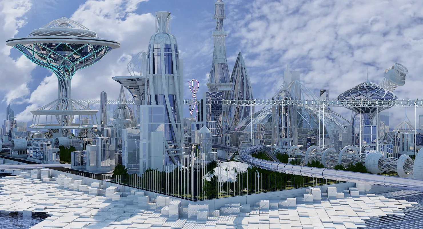 Future City 2018 V 2 3D model