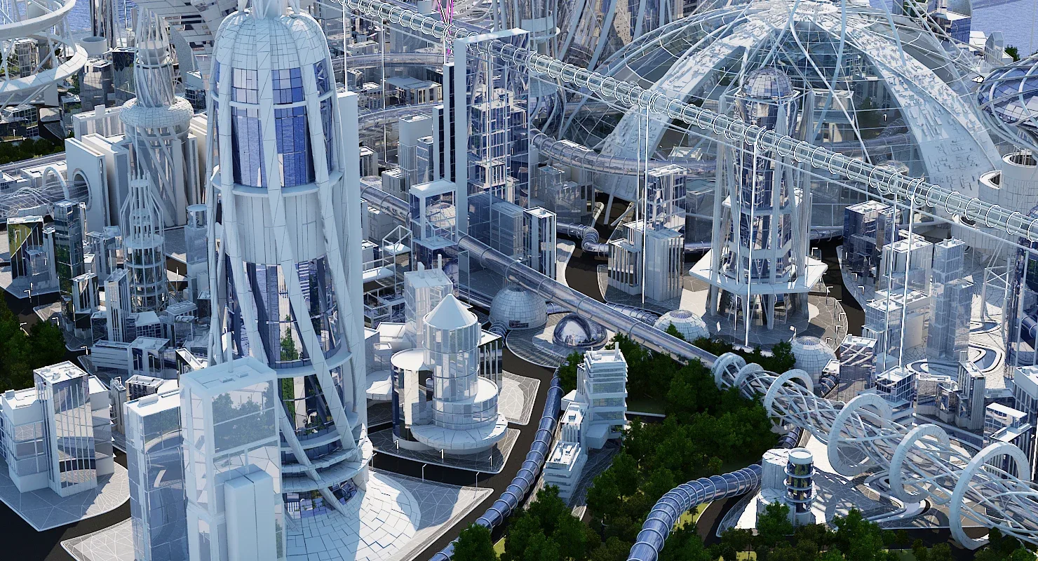 Future City 2018 V 2 3D model