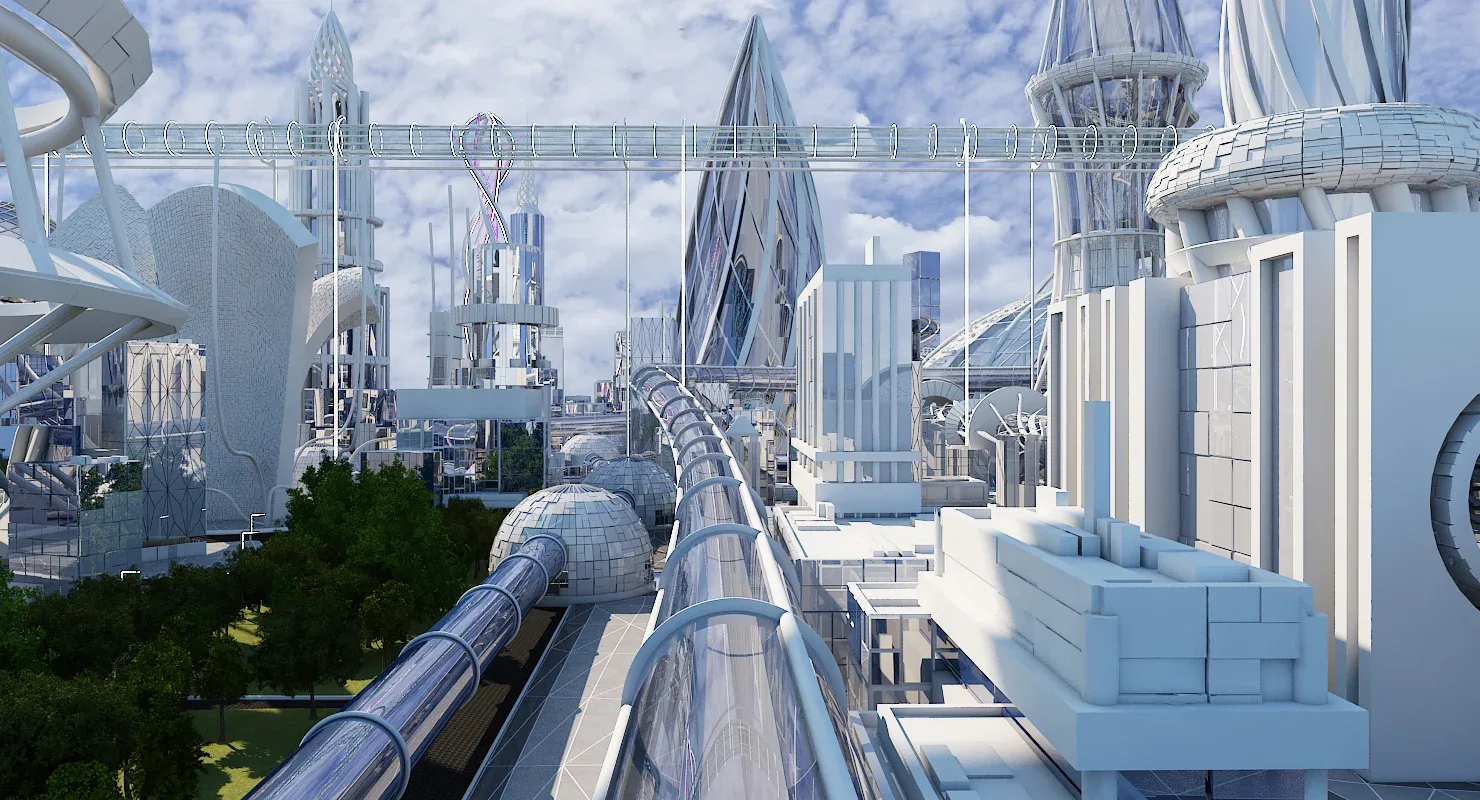 Future City 2018 V 2 3D model