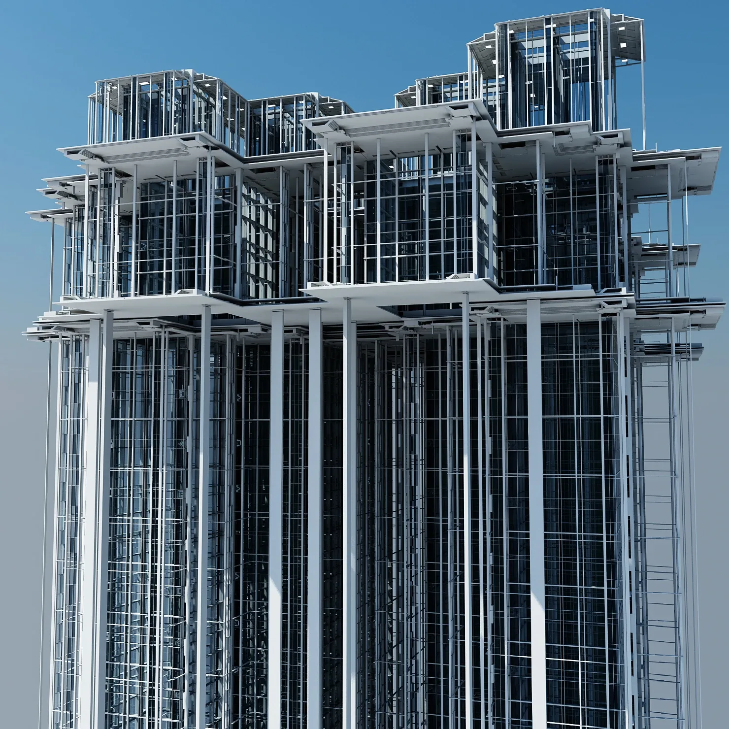 Futuristic Skyscraper 12
