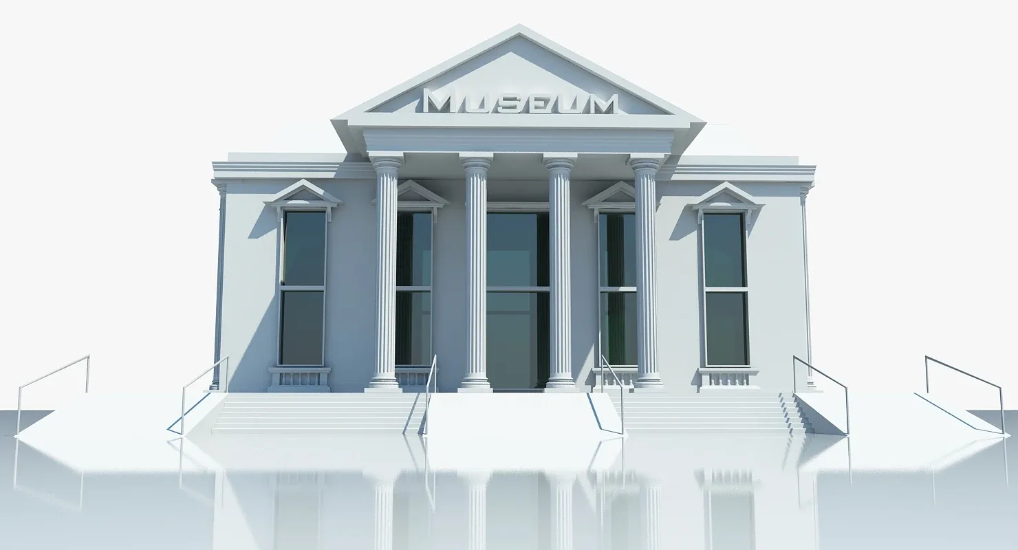 Museum Building Symbol