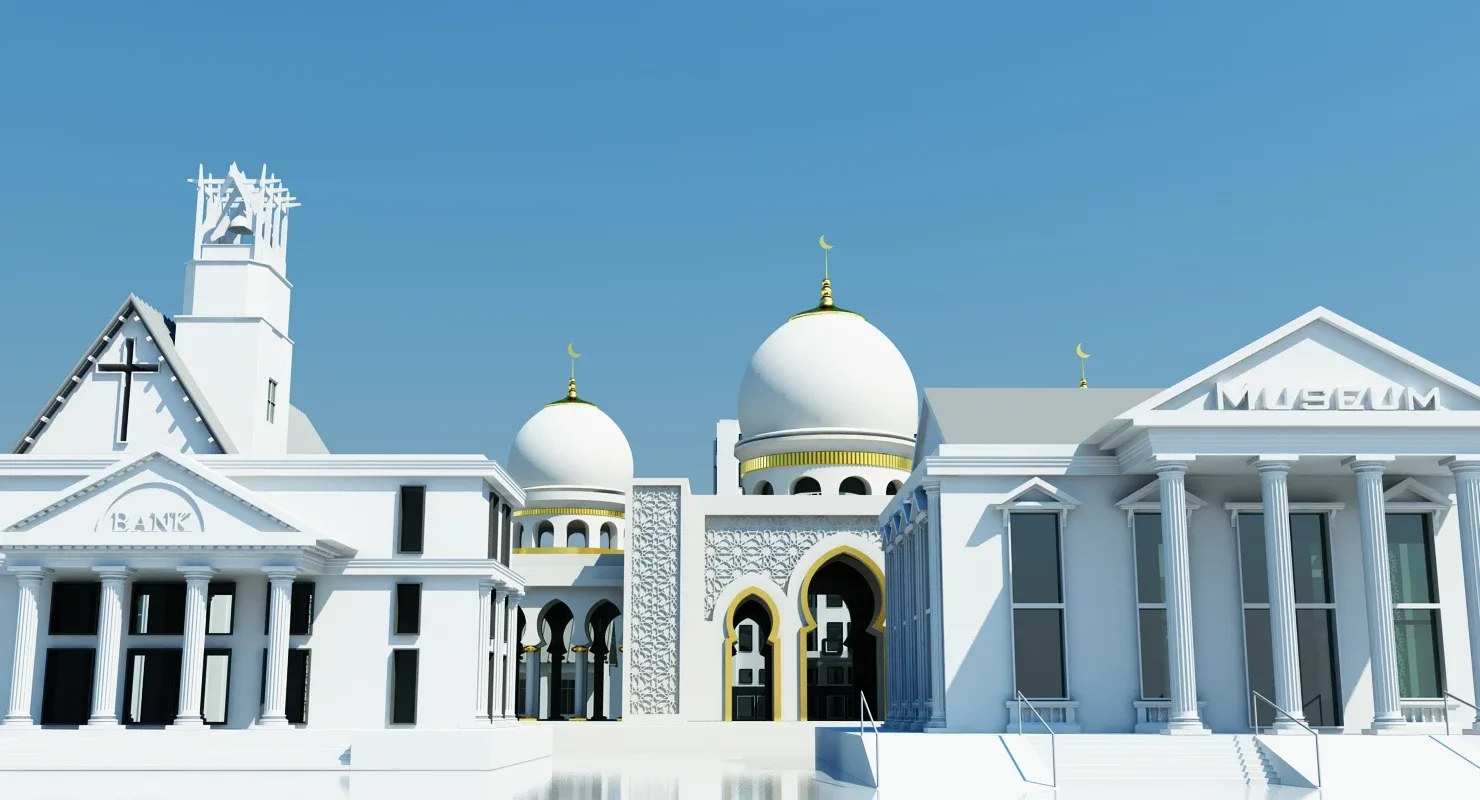 Public Buildings Symbol Collection 2