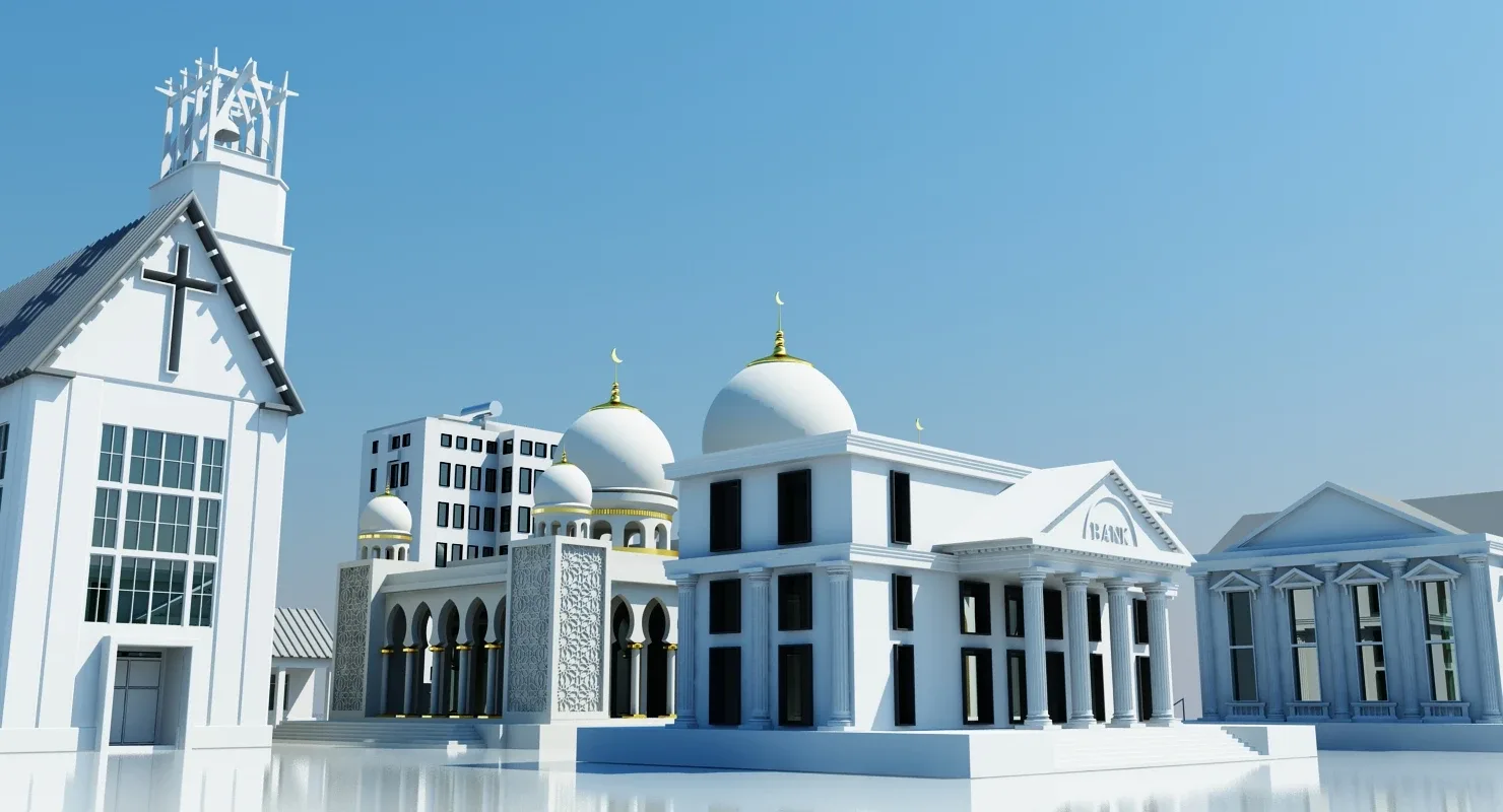 Public Buildings Symbol Collection 2