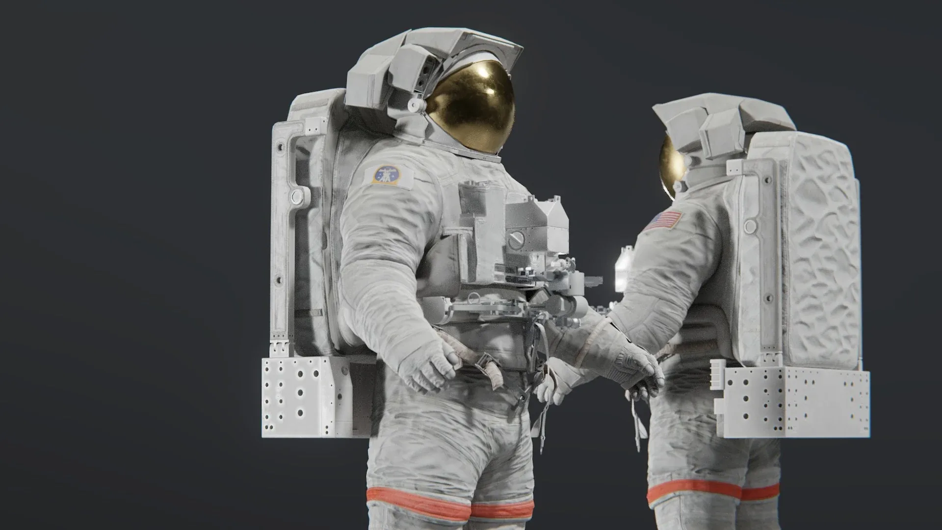 NASA EMU MMU Astronaut Spacesuit