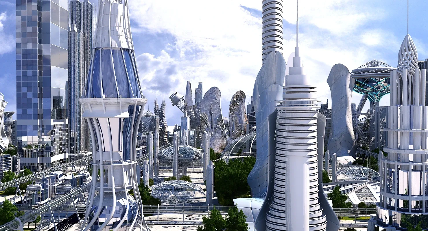 Future City HD 20 V 2 3D model