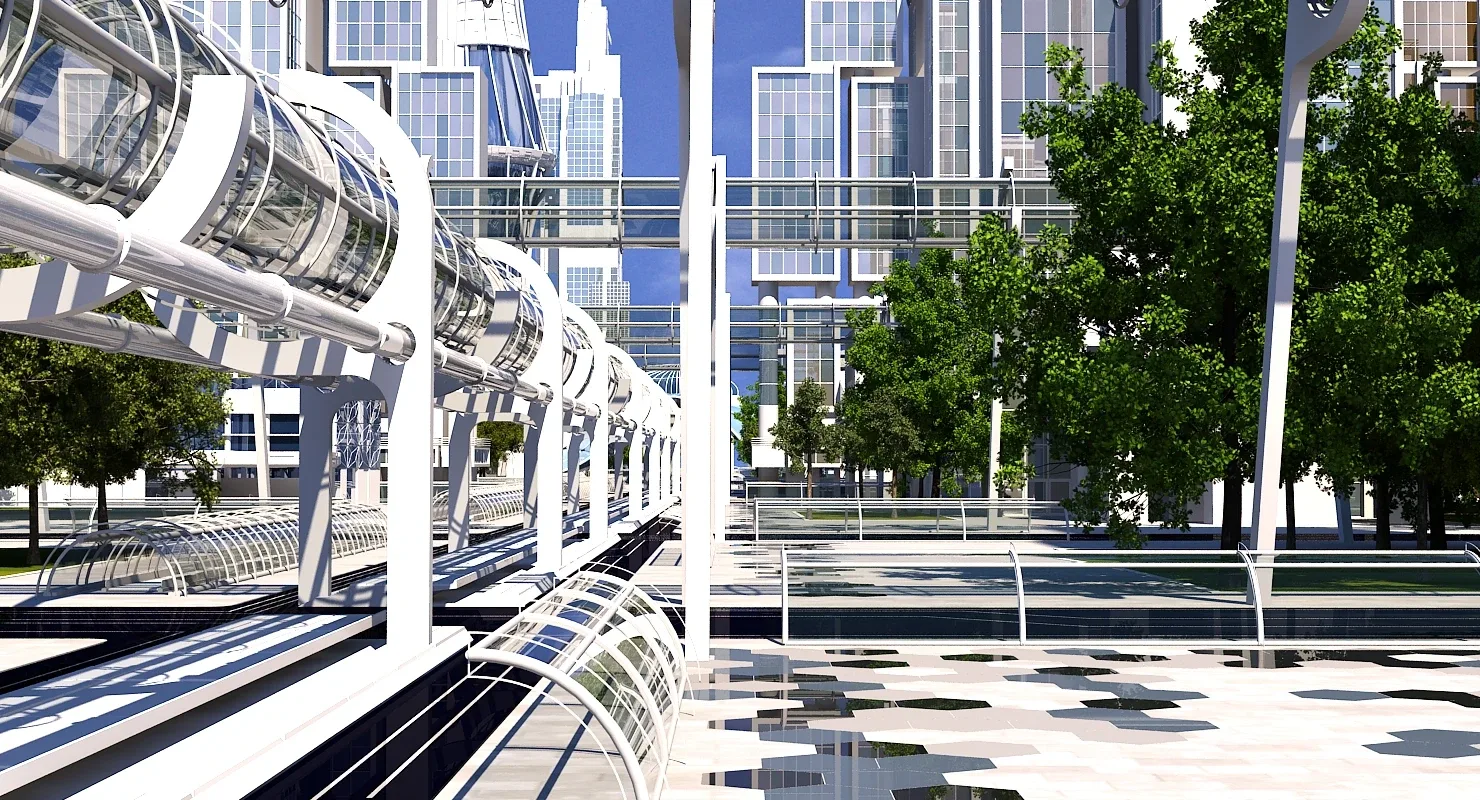 Future City HD 20 V 2 3D model