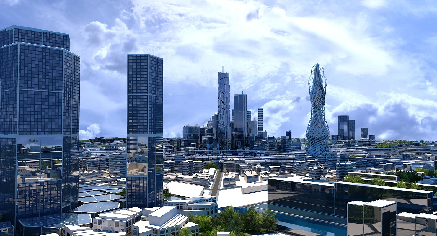 3D Future City HD 2019