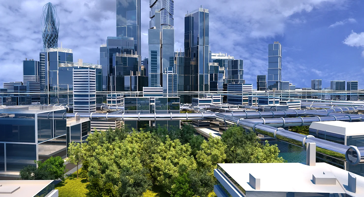 3D Future City HD 2019
