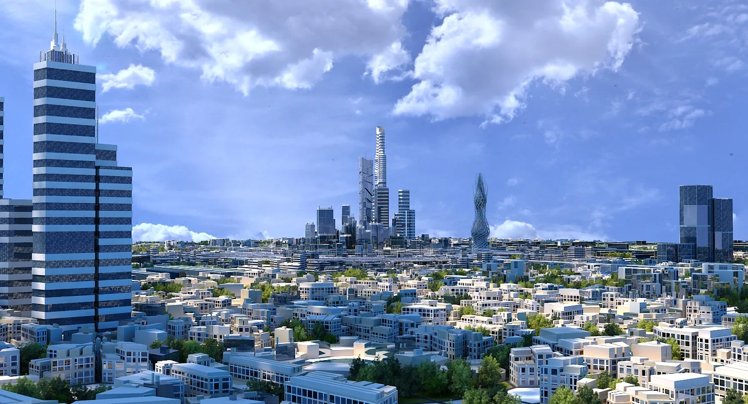 3D Future City HD 2019