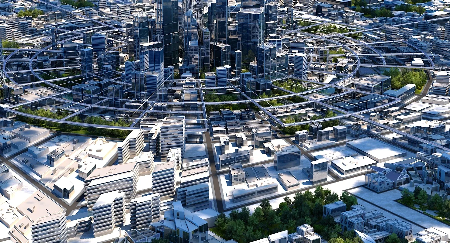 Future City HD 2019 V 2 3D model