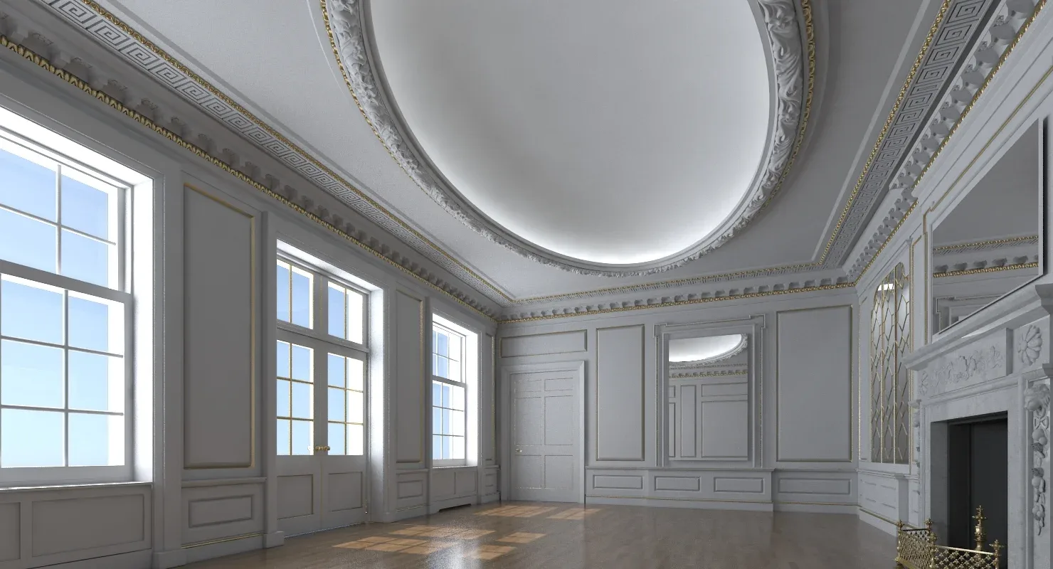 3D Classic Interior Room 311
