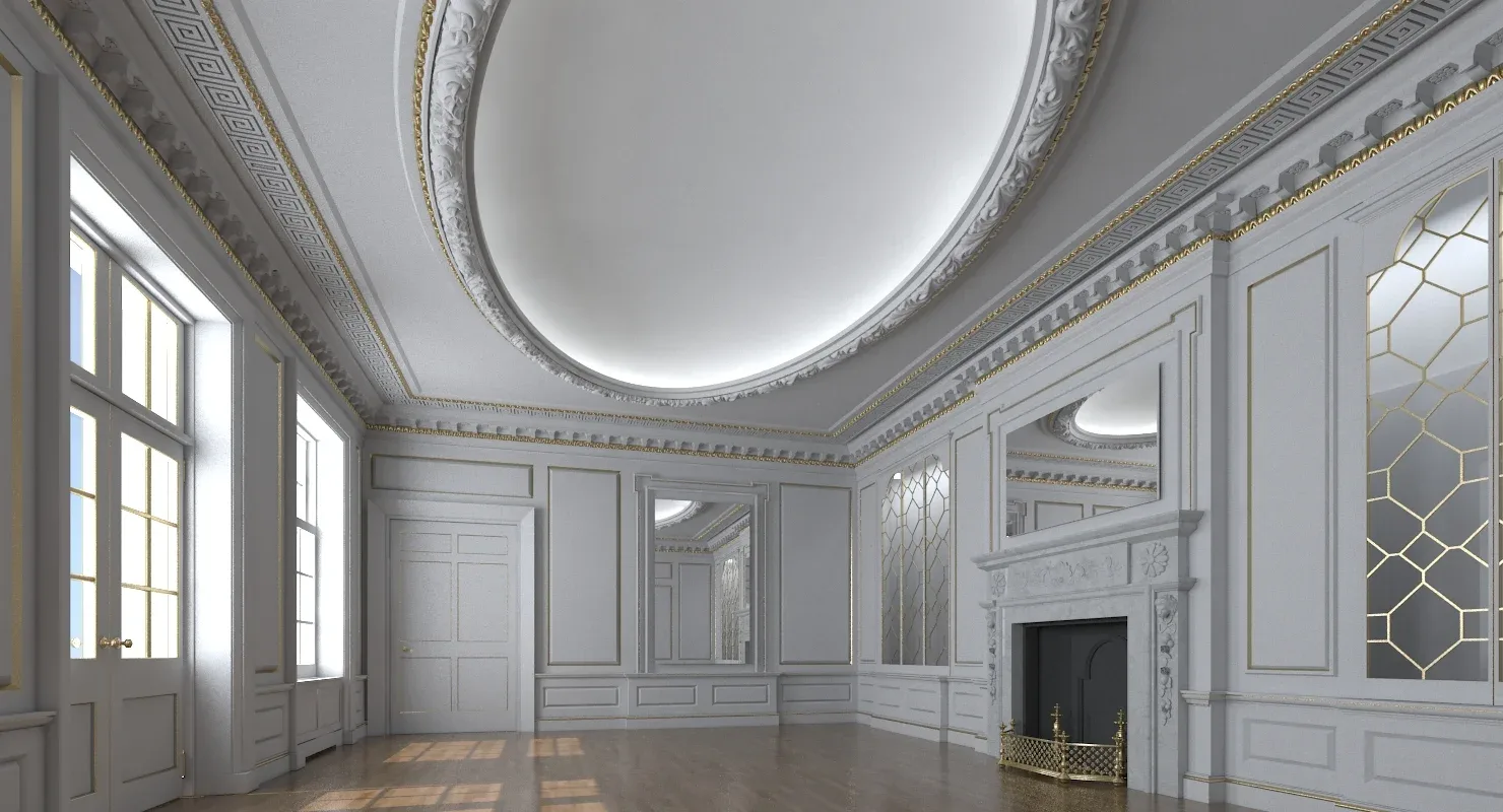 3D Classic Interior Room 311