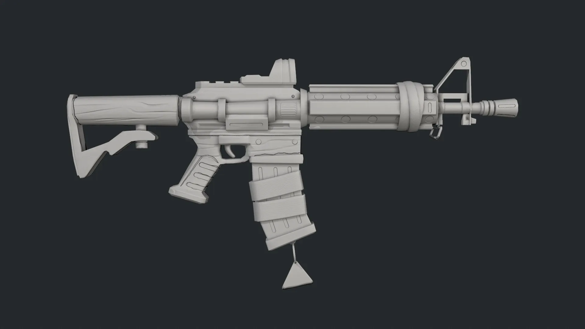 M4 Carbine Assault Rifle -MachineGun