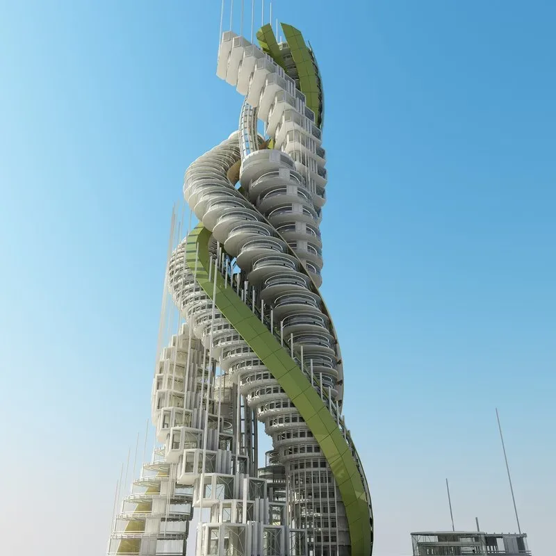 Futuristic Skyscraper 8