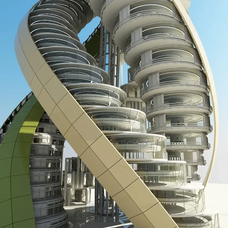 Futuristic Skyscraper 8