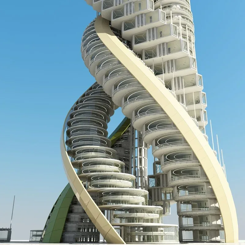 Futuristic Skyscraper 8