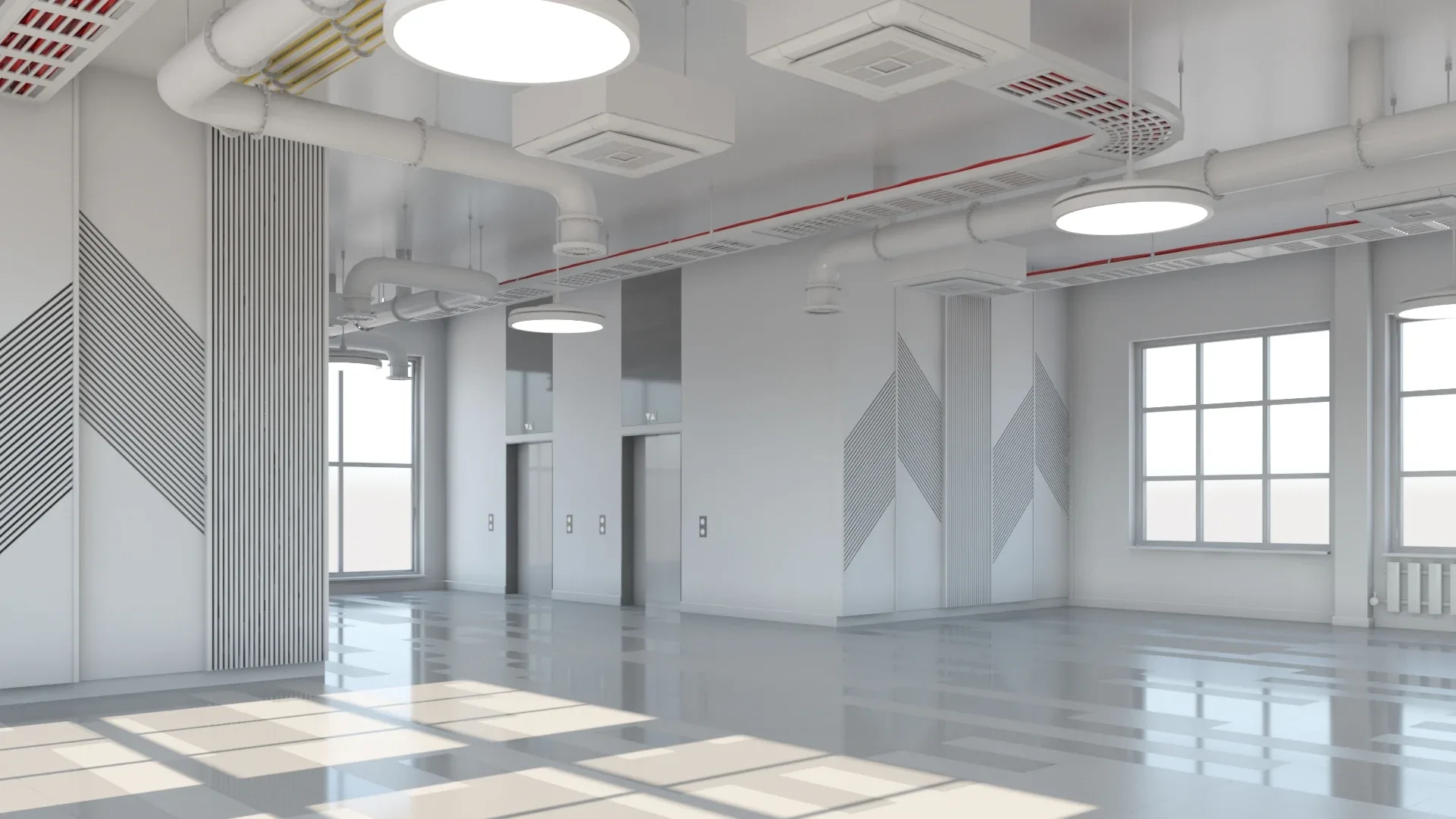 Office Interior 101 3D model