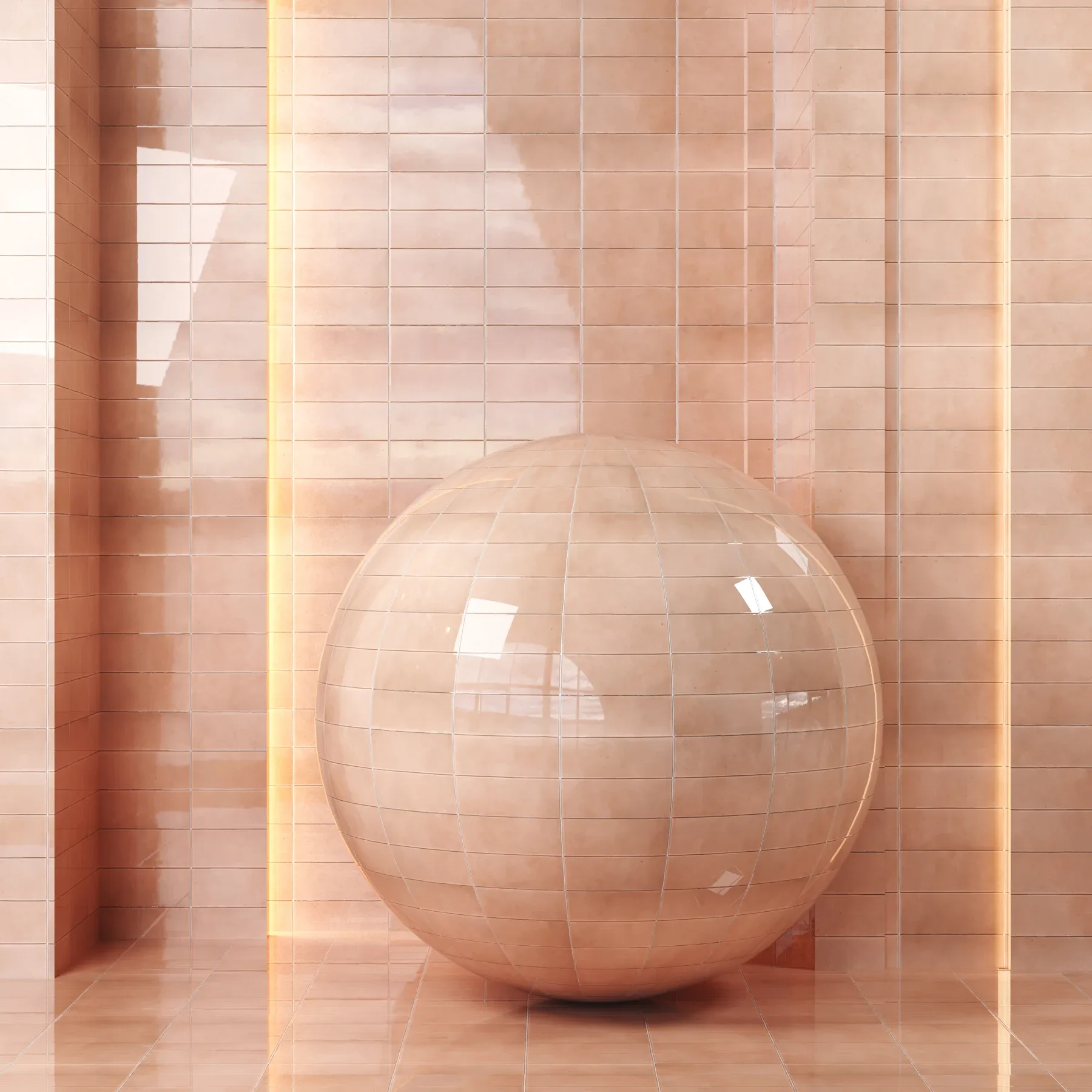 (4k)(7color) Equipe Coco Wall &amp; Floor Tile ceramics Set 01-Seamless