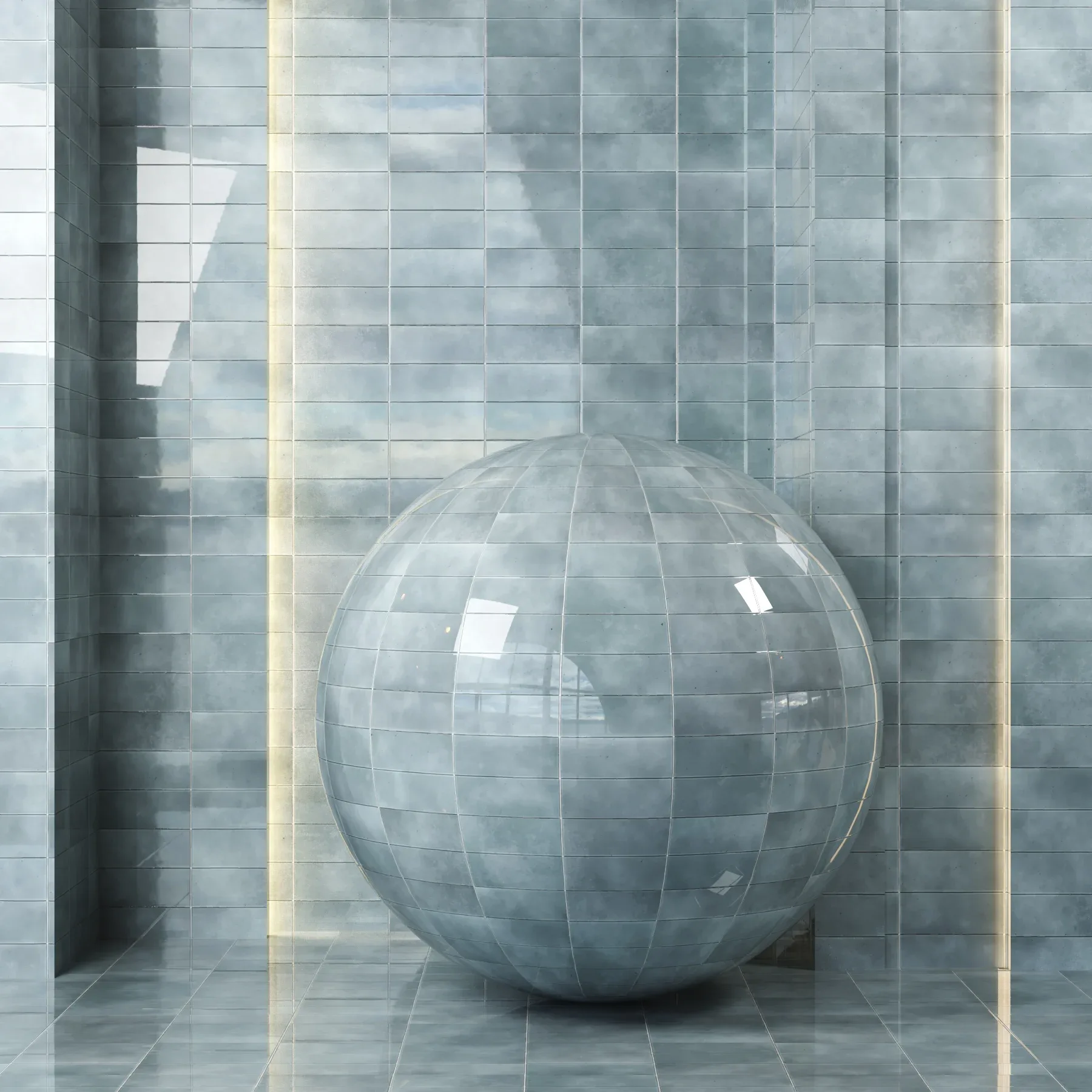 (4k)(7color) Equipe Coco Wall &amp; Floor Tile ceramics Set 01-Seamless