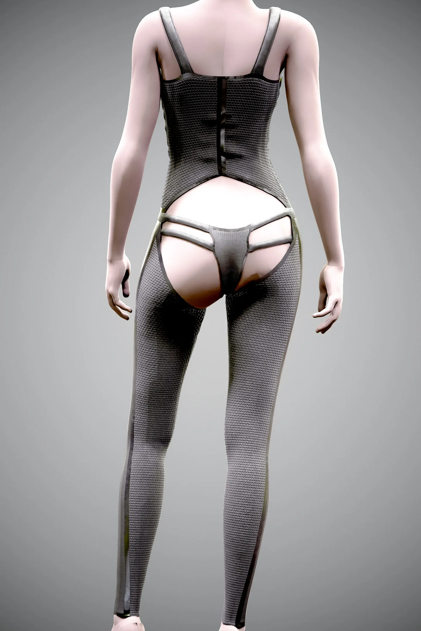 Outfit Female, low Poly Model (Game Ready)
