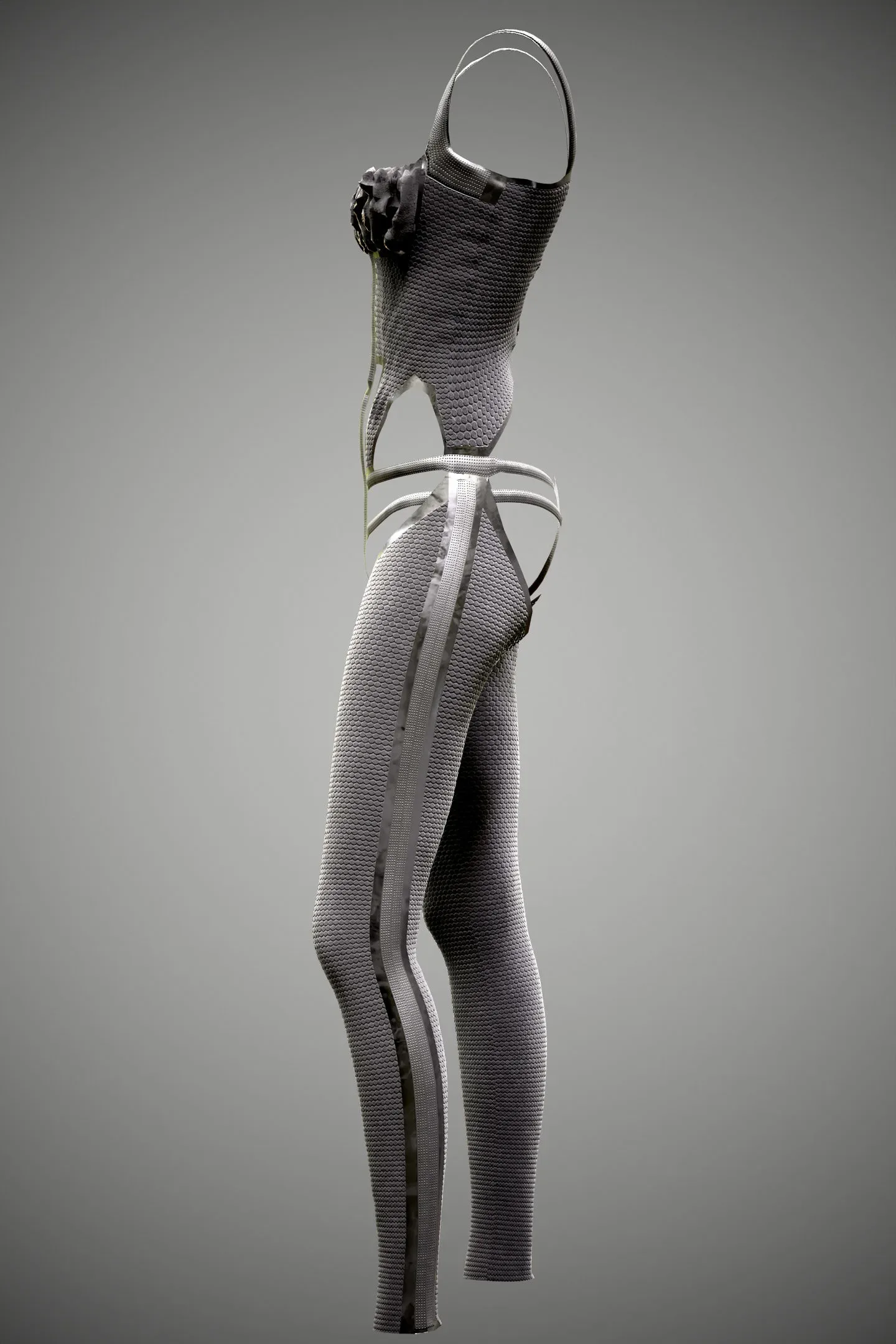 Outfit Female, low Poly Model (Game Ready)