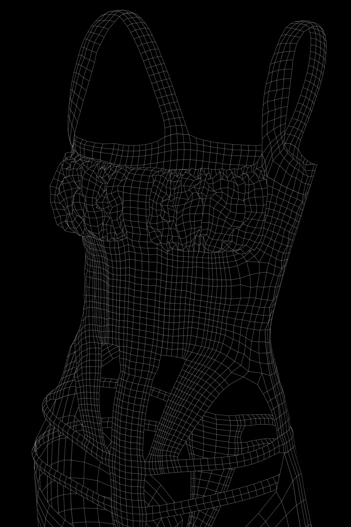 Outfit Female, low Poly Model (Game Ready)