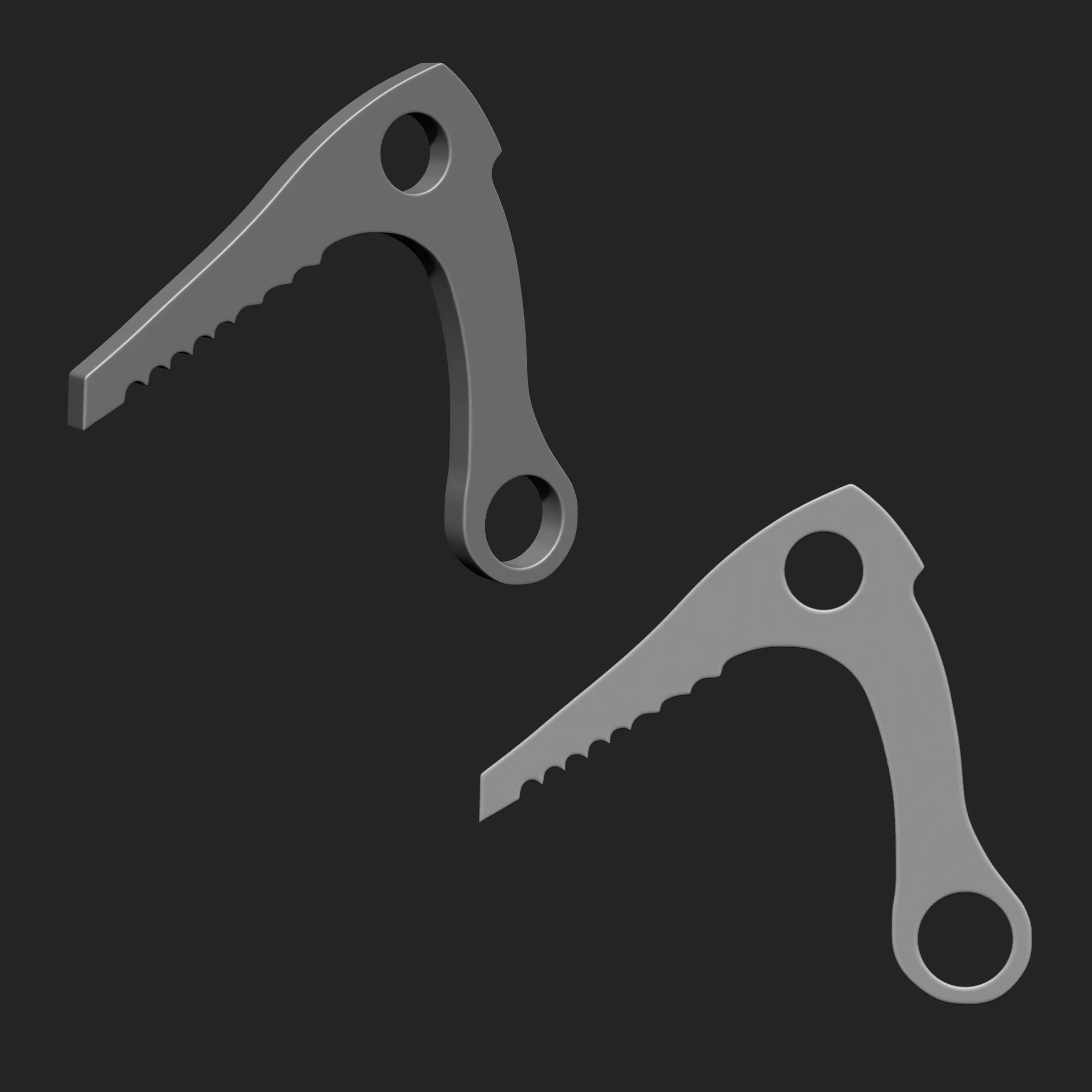 Bag Hooks Collection IMM Bruch FlippedNormals