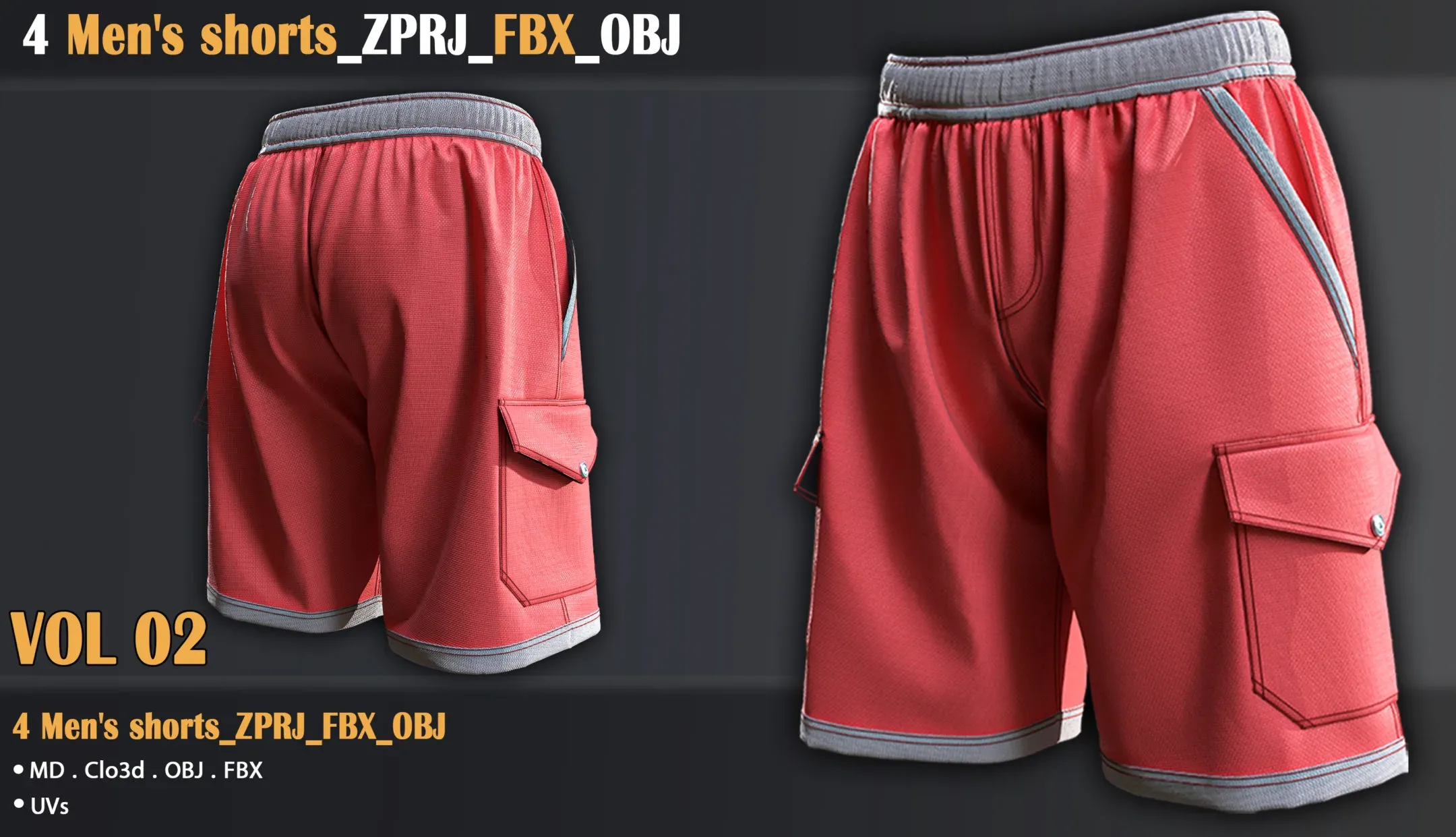 4 Men's shorts