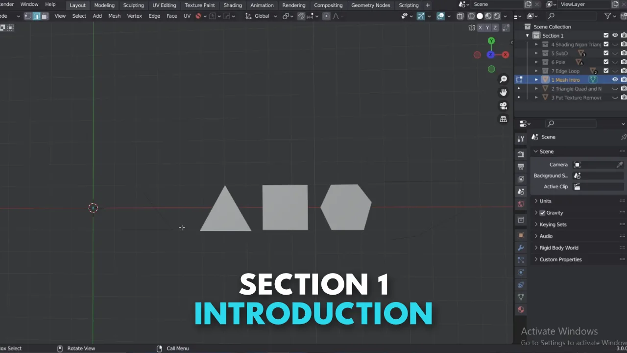 Create Clean Topology Remove N-Gon And Triangle In Blender