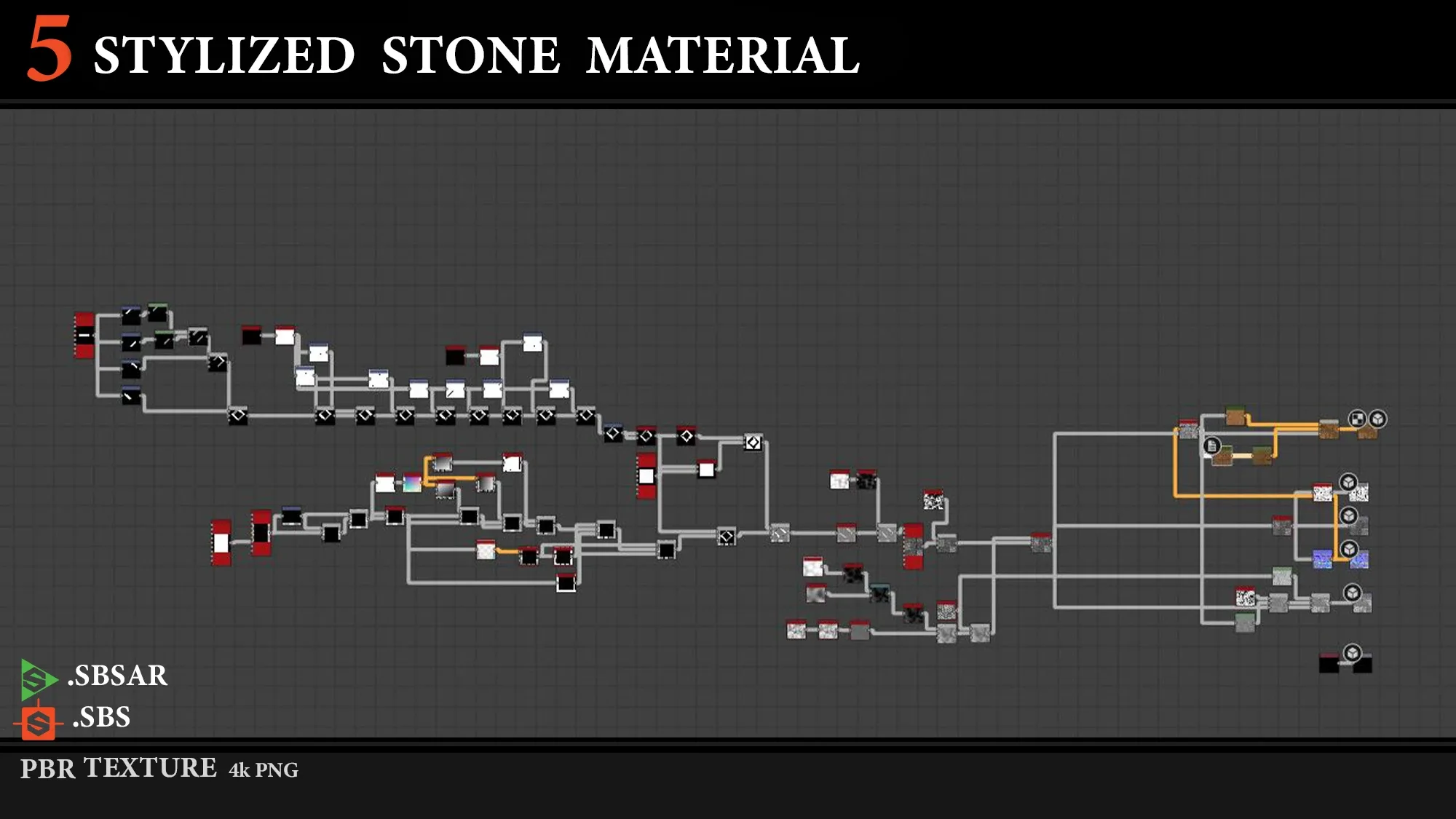 5 Stylized Stone Material