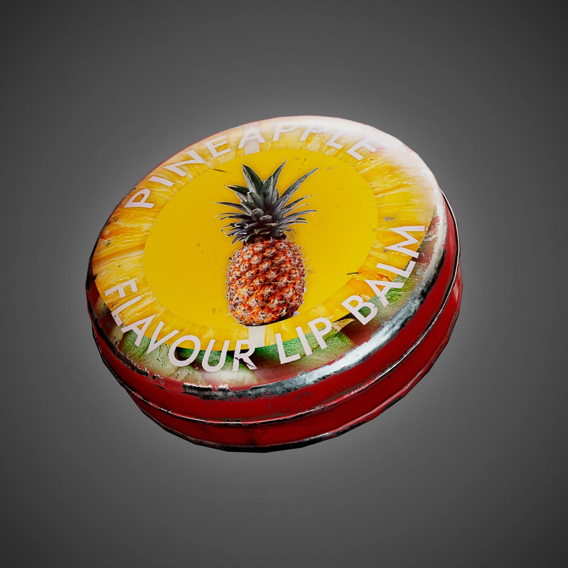 LipBalm Low-poly 3D model