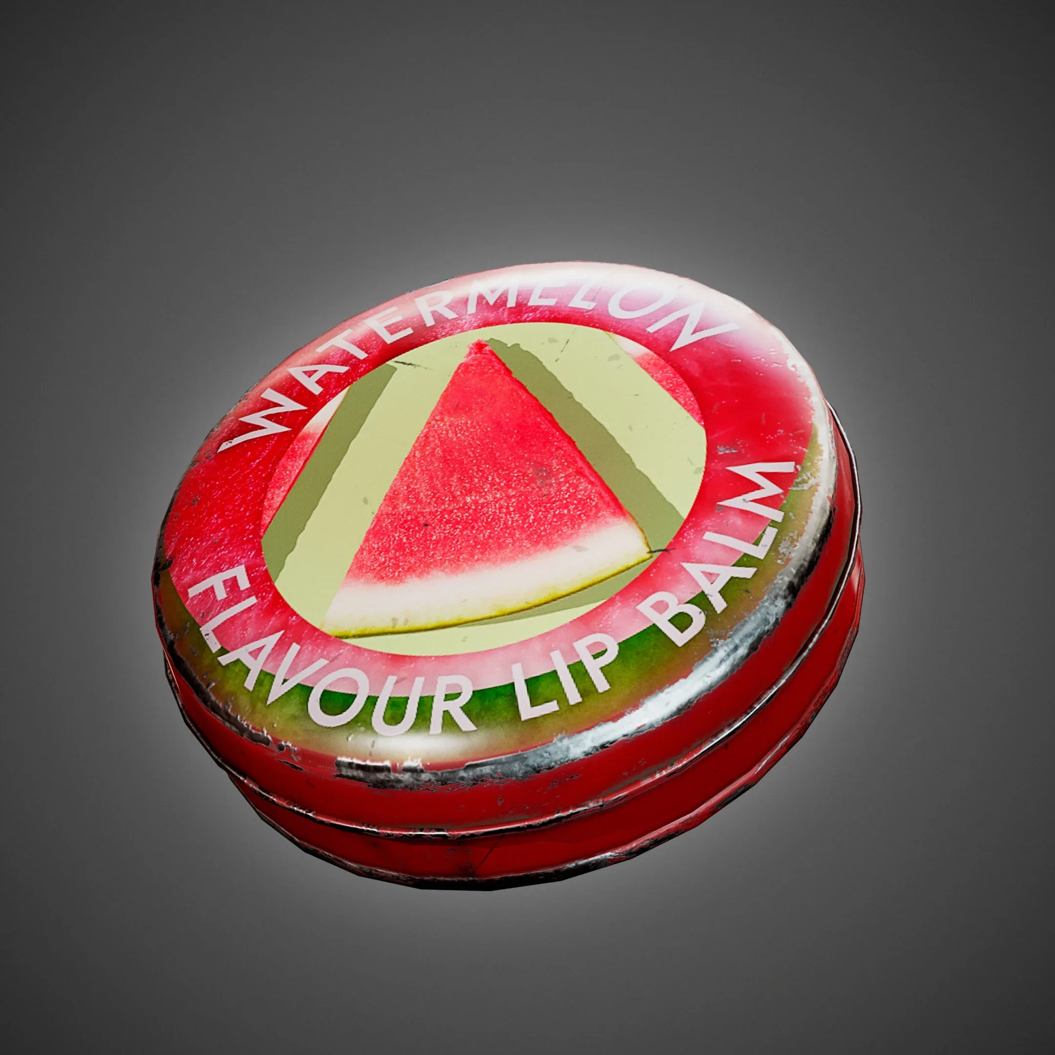 LipBalm Low-poly 3D model