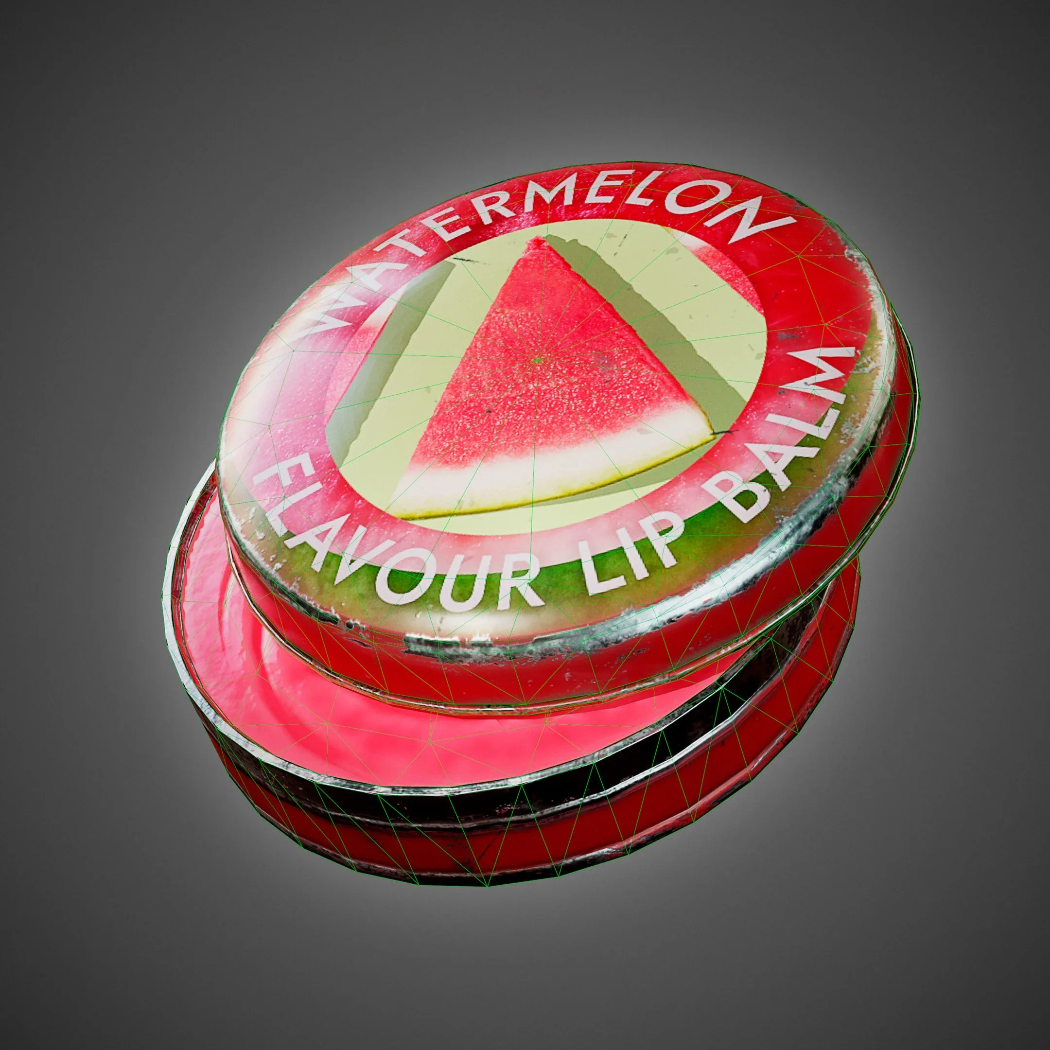 LipBalm Low-poly 3D model