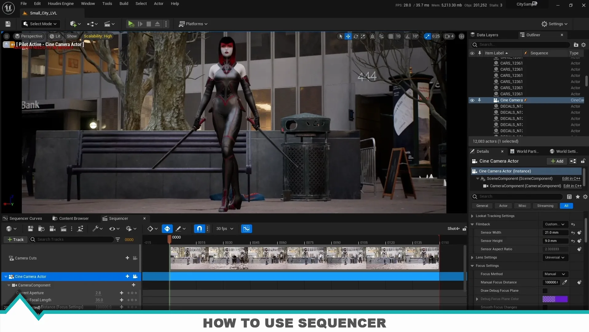 Unreal Engine 5 - How to Create Professional Cinematics