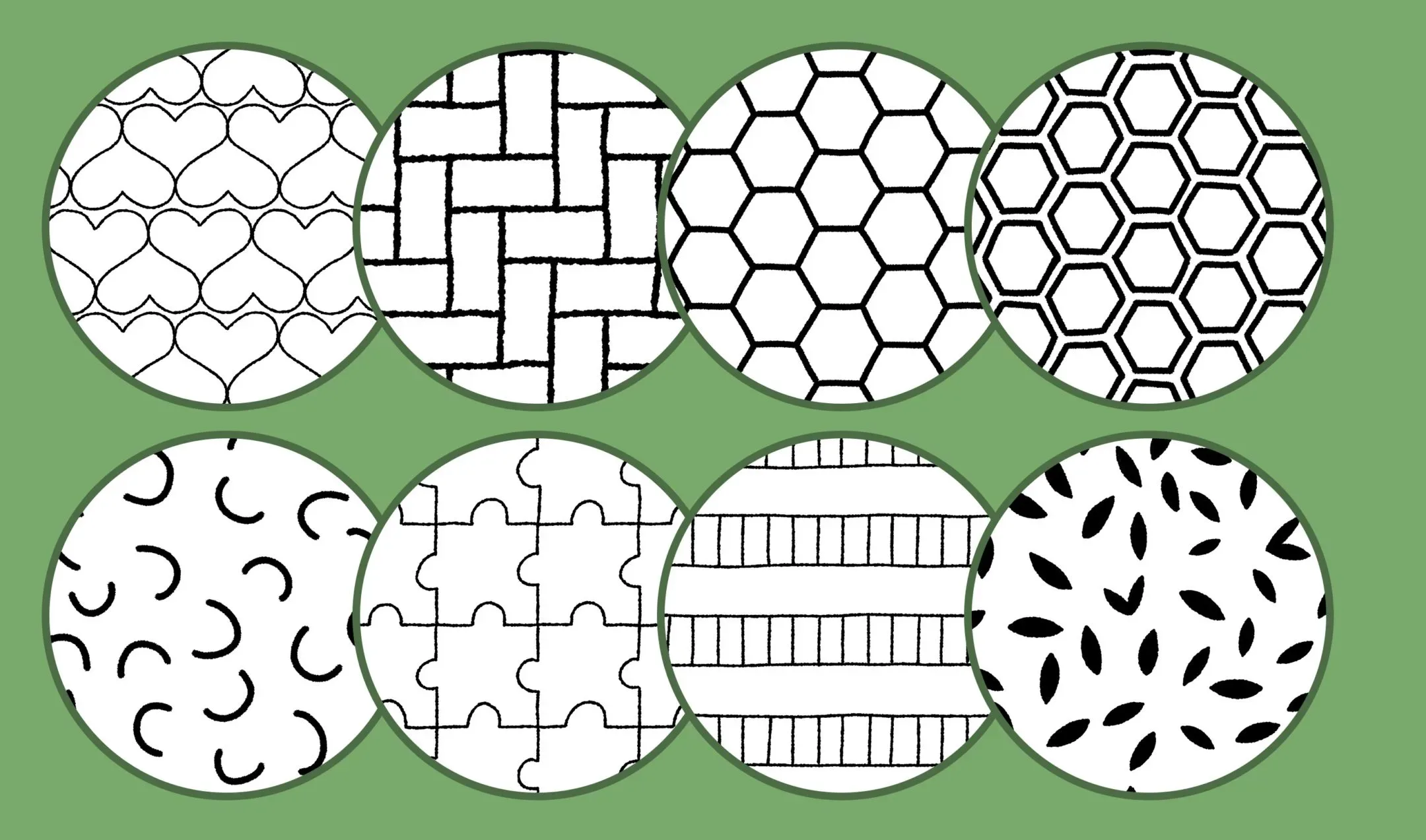 Seamless Hand-drawn Patterns