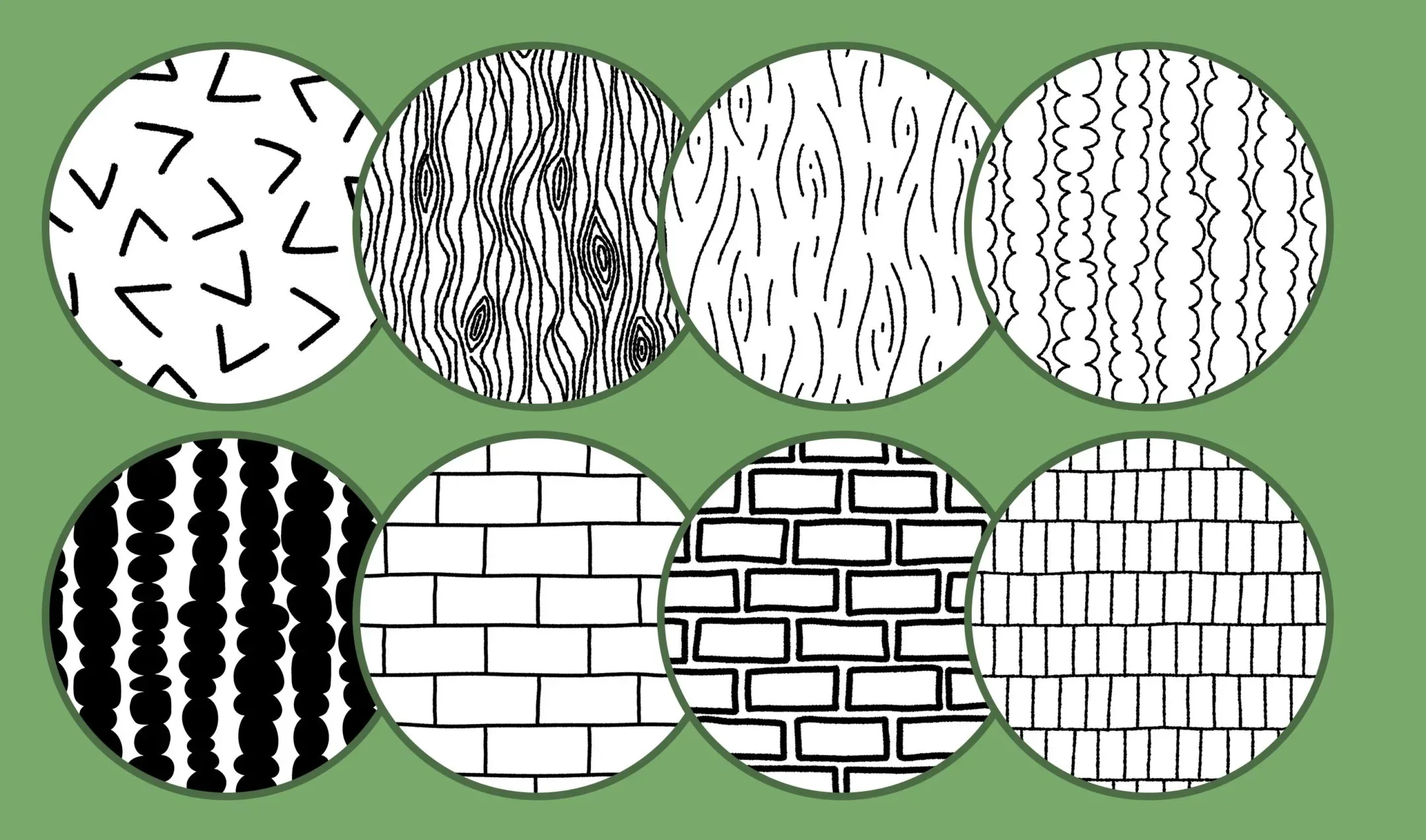 Seamless Hand-drawn Patterns