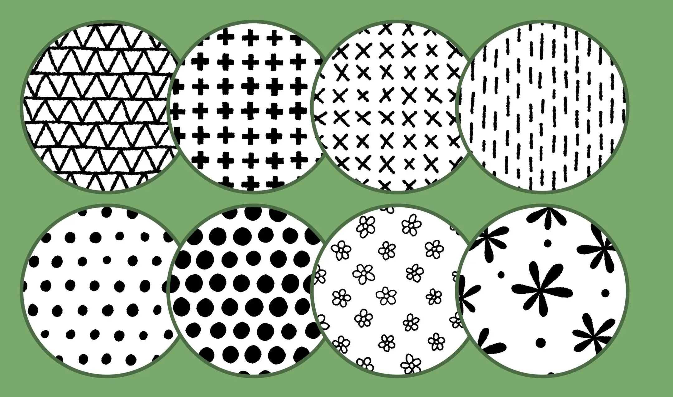 Seamless Hand-drawn Patterns